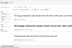 Google Fonts