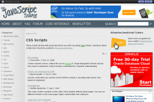 Using CSS with JavaScript at The JavaScript Resource